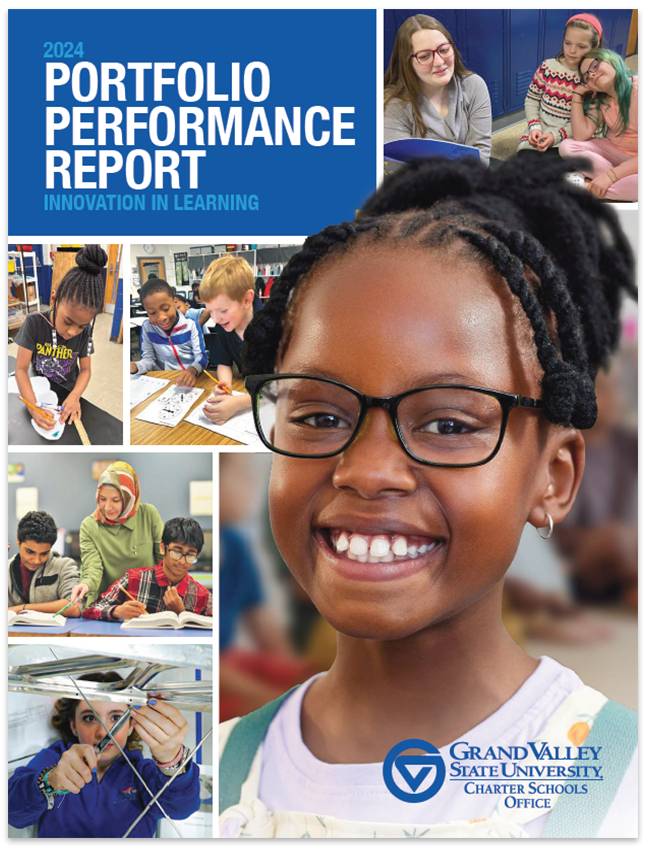 Collage of K-12 students doing school activities